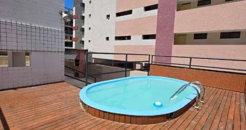 Apartamento com 2 dormitórios à venda, 58 m² por r$ 520.000,00 - cabo branco - joão pessoa/pb