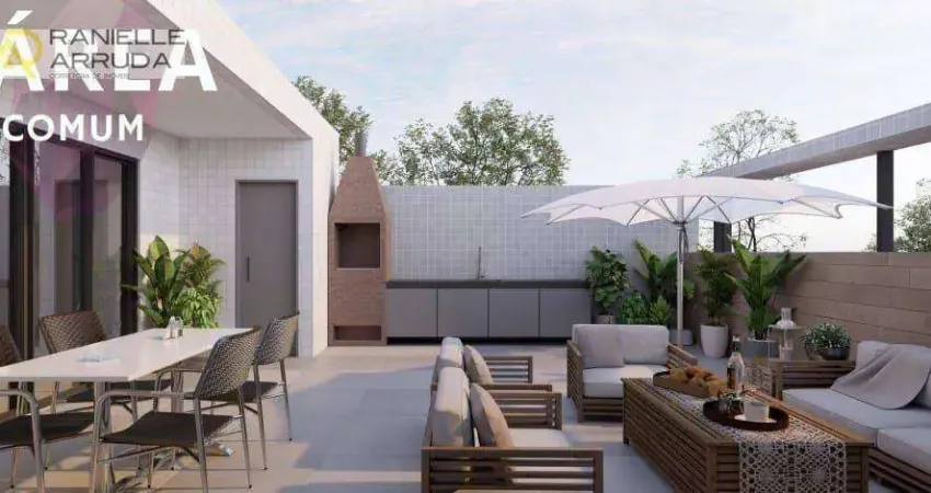 Apartamento com 1 dormitório à venda, 23 m² por r$ 242.000 - aeroclube - joão pessoa/pb