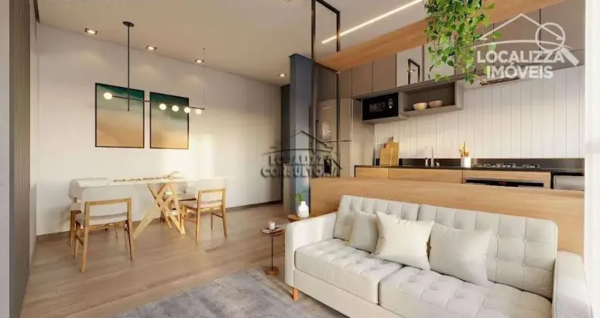 Apartamento com 2 dormitórios à venda, 49 m² por r$ 223.000,00 - jardim da balsa - americana/sp