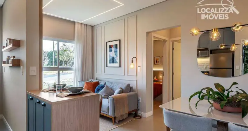 Apartamento com 2 dormitórios à venda, 50 m² por r$ 255.000 - residencial das américas - nova odessa/sp