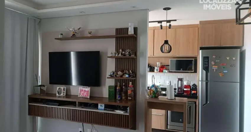 Apartamento de 56m² com suíte em condomínio com lazer completo