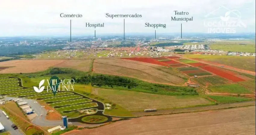 Terreno 238 m² no residencial villagio paulínia – condomínio com lazer e segurança