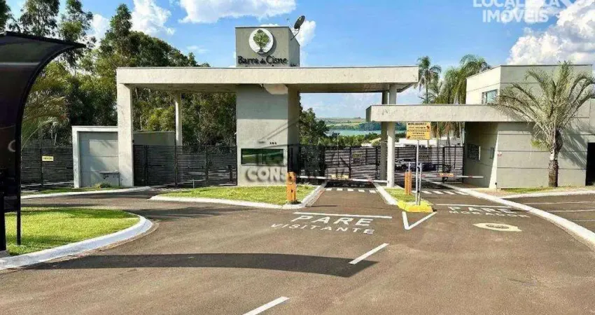 Terreno à venda no residencial barra do cisne – 600m² com acesso à represa