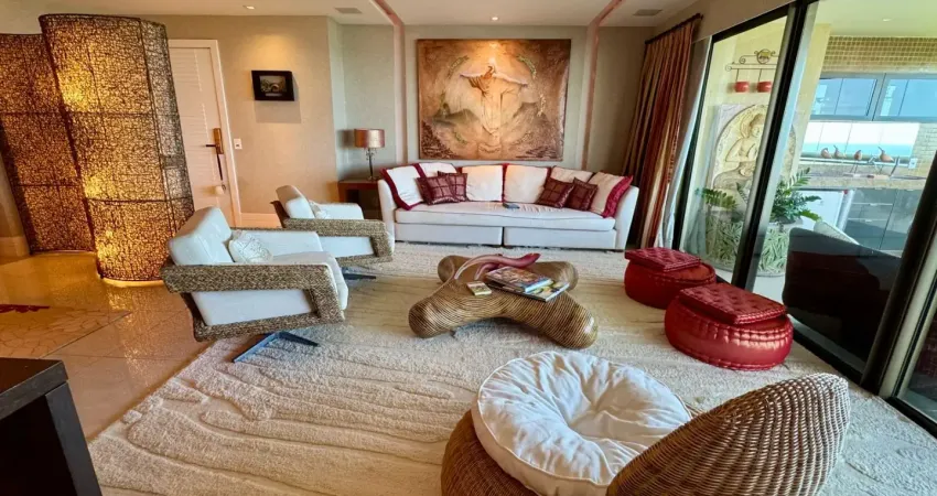 Apartamento de luxo com 04 quartos em condomínio fechado na barra da tijuca - pedra de itaúna