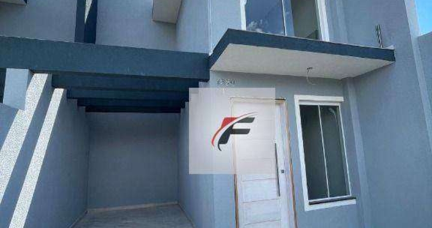 Sobrado com 2 dormitórios à venda, 67 m² por R$ 485.000,00 - Fazendinha - Curitiba/PR