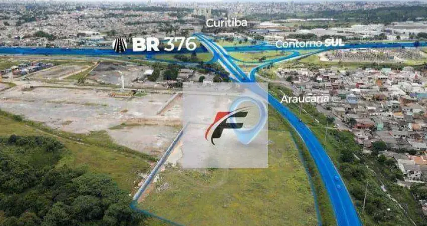 Terreno à venda na Rua Vicente Michelotto, 4812, Cidade Industrial, Curitiba