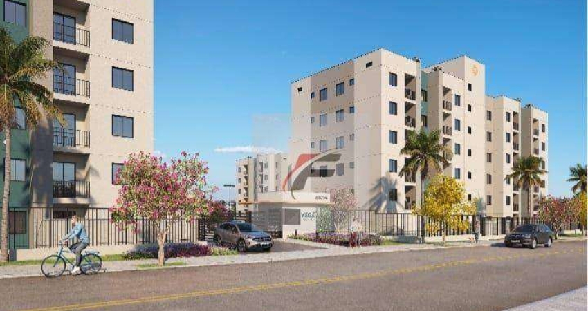 Apartamento com 2 dormitórios à venda, 47 m² por R$ 372.833,79 - Cidade Industrial - Curitiba/PR