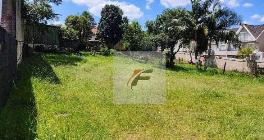 Terreno à venda, 624 m² por R$ 800.000,00 - Orleans - Curitiba/PR