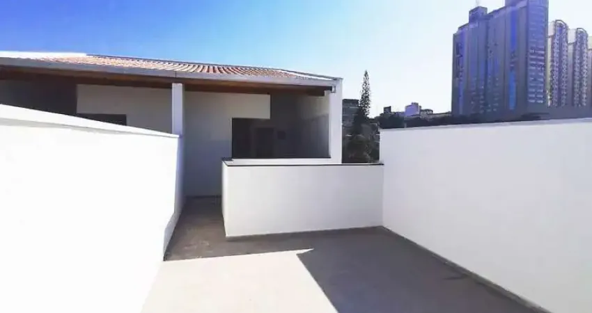 Cobertura para venda em santo andré, jardim alvorada, 2 dormitórios, 1 banheiro, 1 vaga