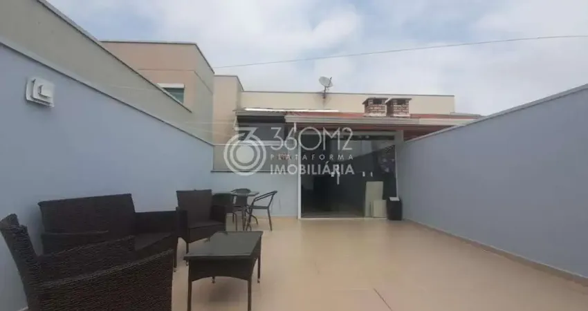 Cobertura para venda em santo andré, jardim paraíso, 2 dormitórios, 1 suíte, 3 banheiros, 2 vagas