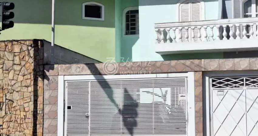 Sobrado para Venda em Santo André, Santa Maria, 3 dormitórios, 1 suíte, 3 banheiros, 2 vagas