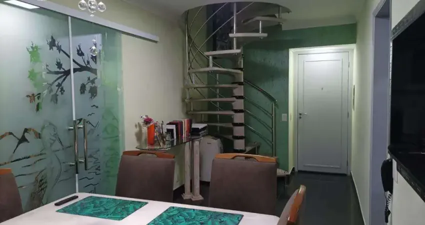 Cobertura Duplex para Venda em Santo André, Casa Branca, 3 dormitórios, 1 suíte, 2 banheiros, 2 vagas