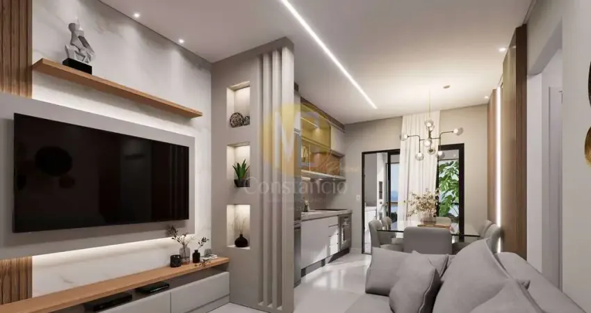 APARTAMENTO 2 SUÍTES - RESIDENCIAL RUY BARBOSA -  CARAGUATATUBA 66 E 69M²