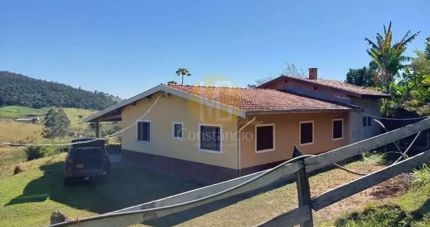 CHÁCARA A VENDA COM 4 DORMITÓRIOS EM PARAIBUNA - SP