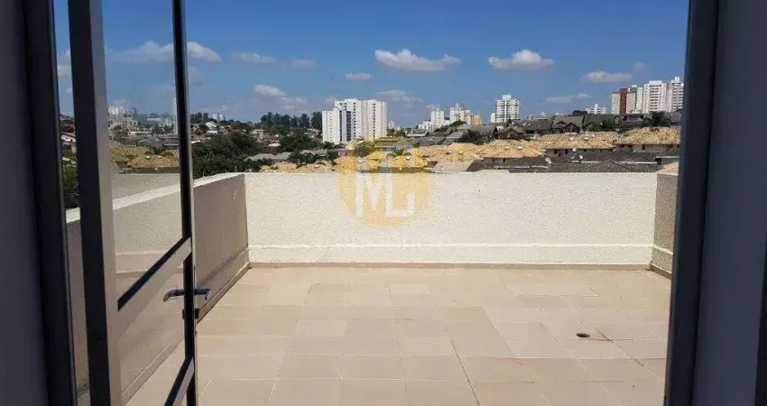 Apartamento cobertura duplex com 3 dormitórios -residencial violetas