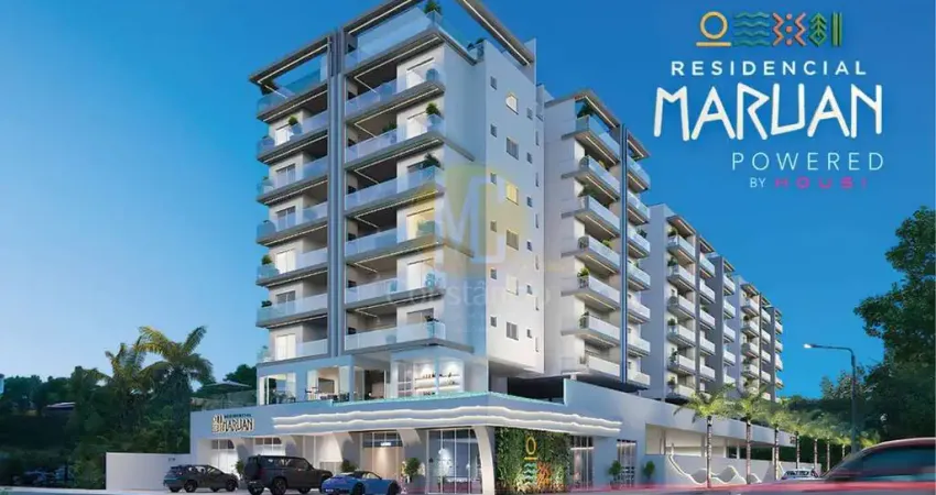 Lançamento res. maruan - 1 a 3 suítes - praia de aruan - caraguatatuba