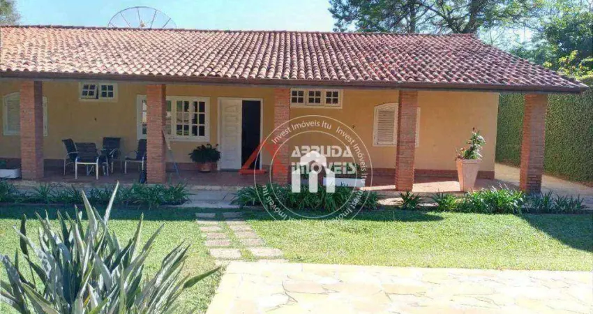 Chácara com 3 dormitórios à venda, 3800 m² por r$ 1.380.000,00 - jardim são josé - itu/sp