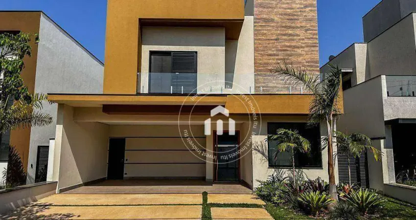 Casa com 3 dormitórios à venda, 220 m² por r$ 1.770.000,00 - condomínio central parque - salto/sp