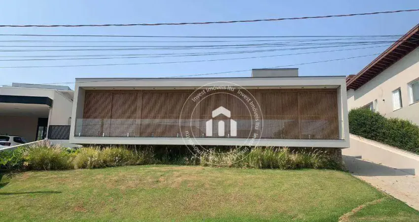 Casa com 5 dormitórios à venda, 350 m² por r$ 3.200.000,00 - condomínio xapada parque ytu - itu/sp