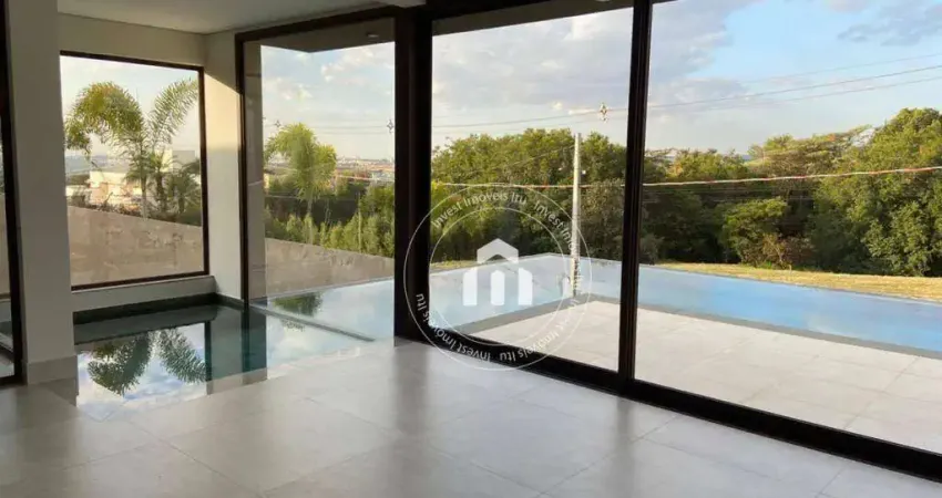 Casa com 4 dormitórios à venda por r$ 3.500.000,00 - condomínio xapada parque ytu - itu/sp