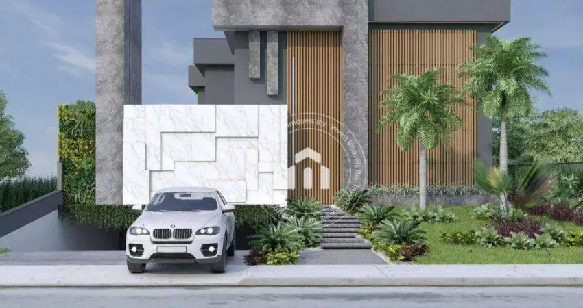 Casa com 4 dormitórios à venda, 520 m² por r$ 4.390.000,00 - condomínio campos de santo antônio ii - itu/sp