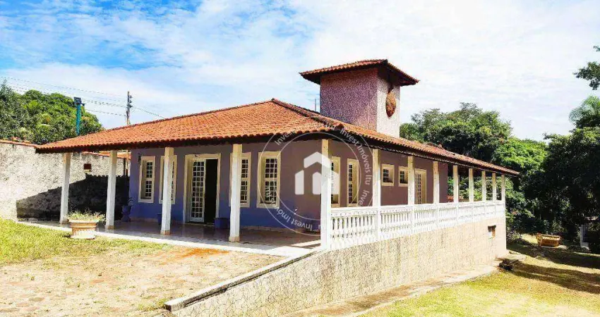 Chácara com 2 dormitórios à venda, 2652 m² por r$ 1.250.000,00 - chácara flórida - itu/sp