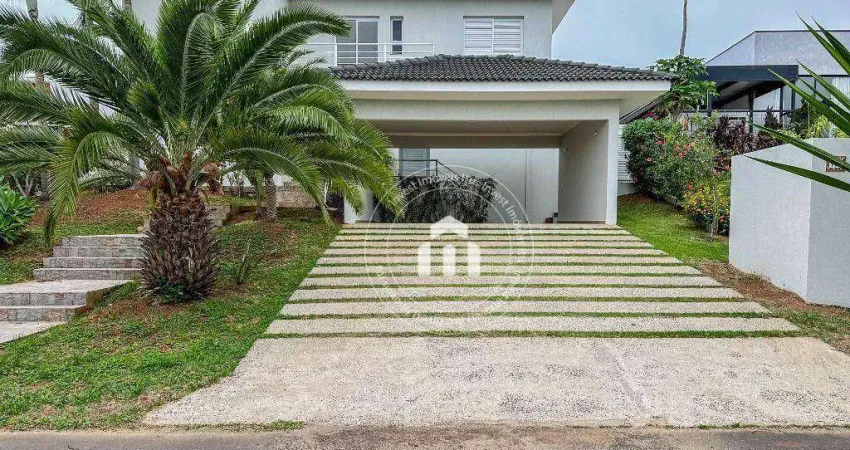 Casa com 4 dormitórios, 364 m² - venda por r$ 2.500.000,00 ou aluguel por r$ 12.500,00/mês - condomínio xapada parque ytu - itu/sp