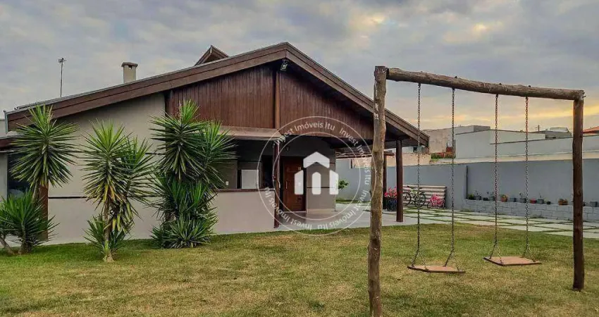 Chácara com 2 dormitórios à venda, 1020 m² por r$ 890.000,00 - condomínio terras de santa izabel - salto/sp