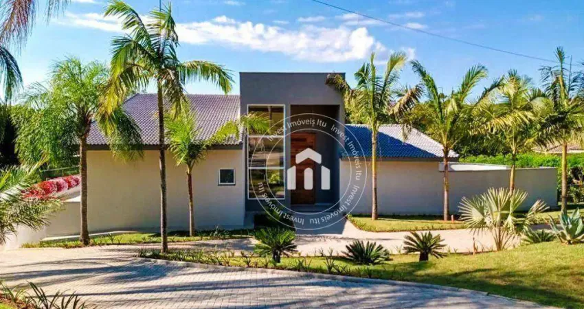 Casa com 5 dormitórios à venda, 850 m² por r$ 7.200.000,00 - condomínio terras de são josé - itu/sp