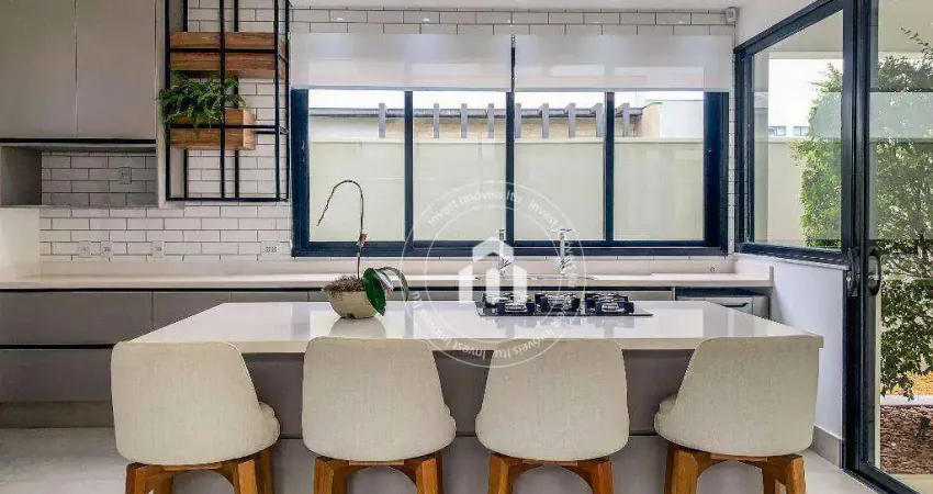 Casa com 3 dormitórios à venda, 340 m² por r$ 2.950.000,00 - condomínio reserva saint paul - itu/sp