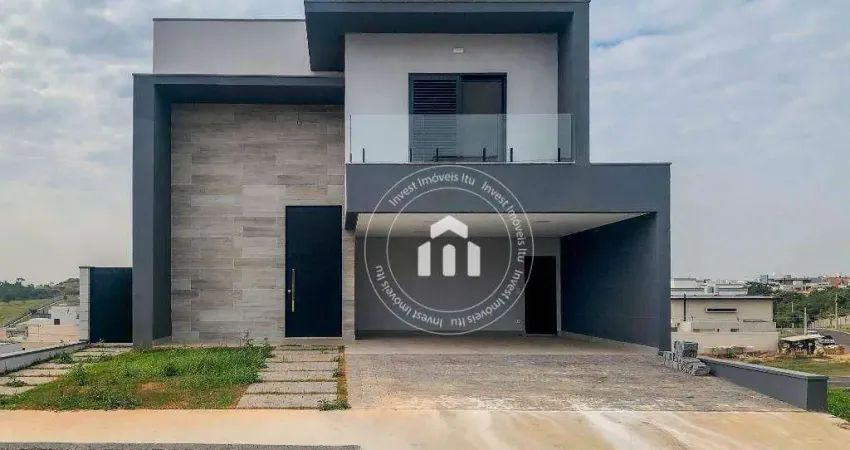 Casa com 3 dormitórios, 346 m² - venda por r$ 2.750.000,00 ou aluguel por r$ 11.881,29/mês - condomínio reserva saint paul - itu/sp