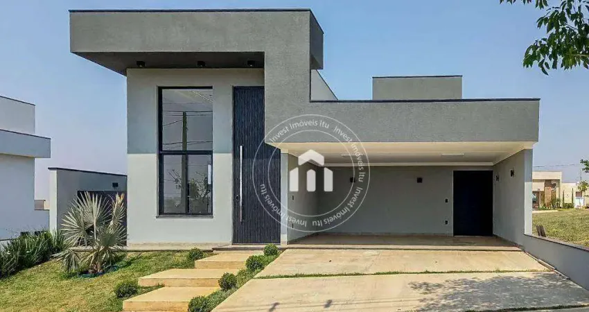 Casa com 3 dormitórios à venda, 158 m² por r$ 1.300.000,00 - condomínio reserva central parque - salto/sp