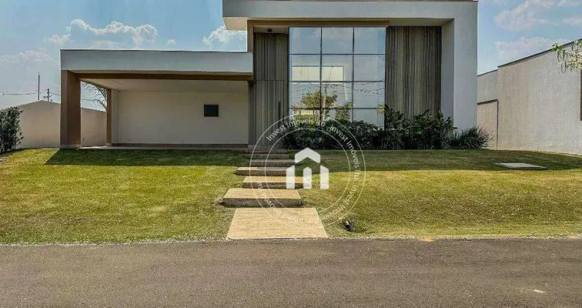 Casa com 3 dormitórios à venda, 310 m² por r$ 2.800.000,00 - condomínio xapada parque ytu - itu/sp