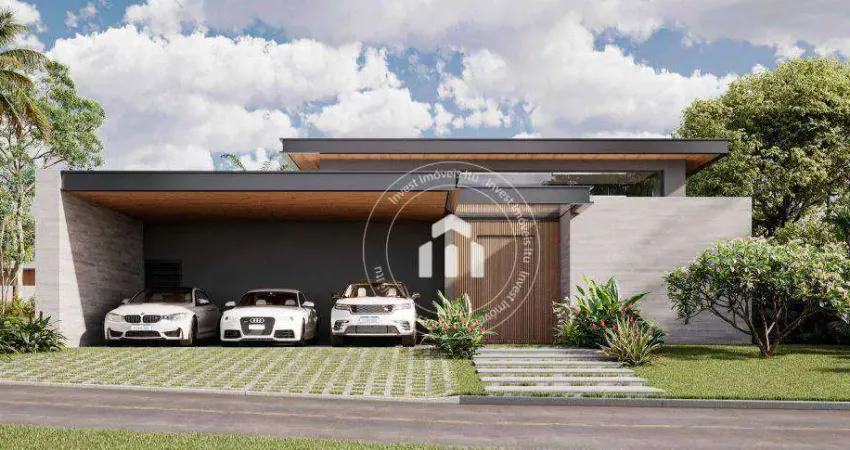 Casa com 4 dormitórios à venda, 426 m² por r$ 4.300.000,00 - condomínio xapada parque ytu - itu/sp