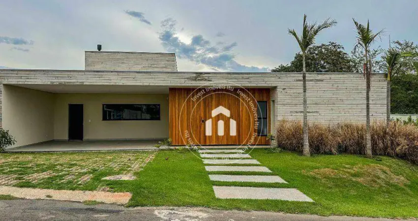 Casa com 4 dormitórios à venda, 380 m² por r$ 4.100.000,00 - condomínio xapada parque ytu - itu/sp