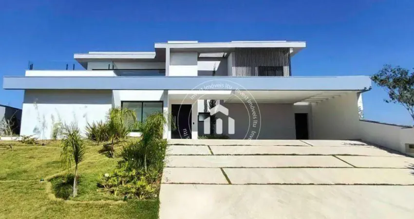 Casa com 4 dormitórios à venda, 340 m² por r$ 3.700.000,00 - condomínio campos de santo antônio ii - itu/sp