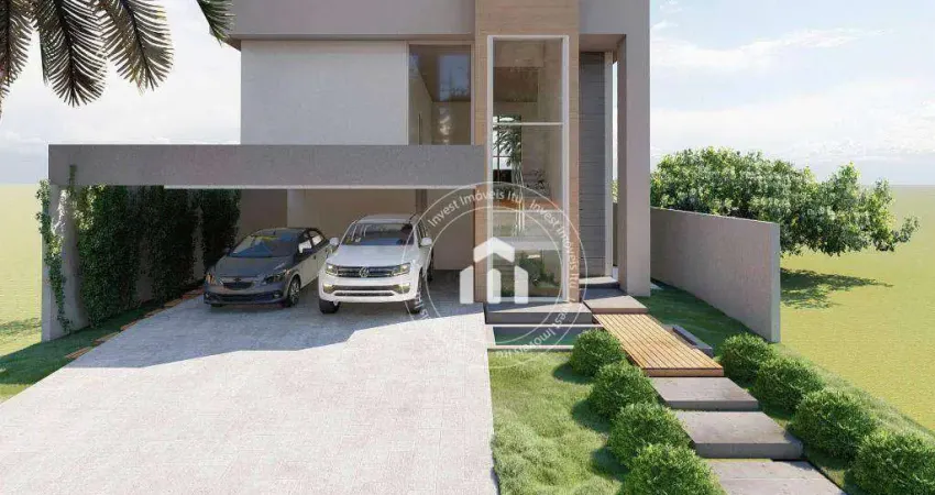 Casa com 3 dormitórios à venda, 230 m² por r$ 2.450.000,00 - condomínio residencial una - itu/sp