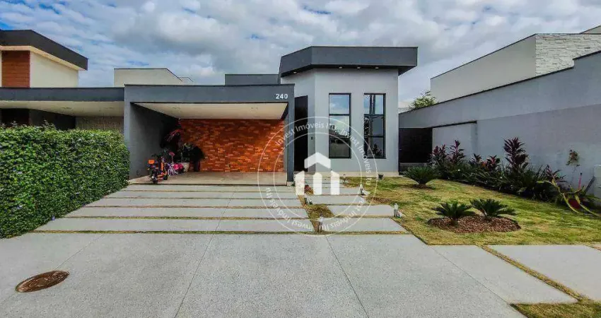 Casa com 3 dormitórios à venda, 187 m² por r$ 1.350.000,00 - condomínio residencial una - itu/sp