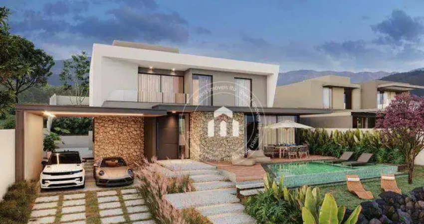 Casa com 4 dormitórios à venda, 377 m² por r$ 5.300.000,00 - condomínio campos de santo antônio ii - itu/sp