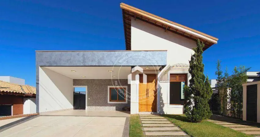 Casa com 3 dormitórios, 205 m² - venda por r$ 1.650.000,00 ou aluguel por r$ 12.000,00/mês - condomínio reserva saint paul - itu/sp