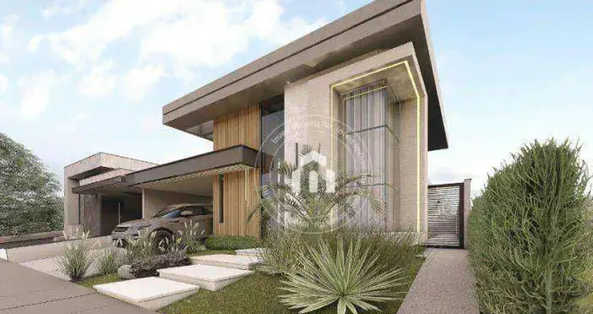 Casa com 3 dormitórios à venda, 200 m² por r$ 1.600.000,00 - condomínio residencial una - itu/sp