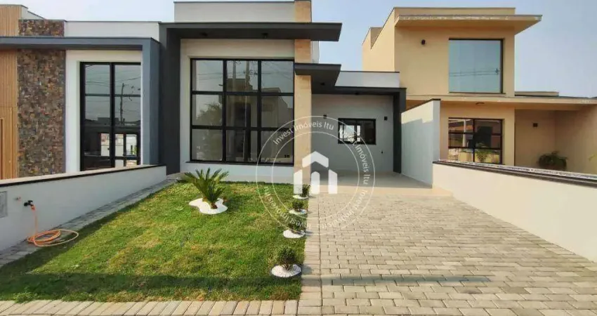 Casa com 3 dormitórios à venda, 91m² por r$ 699.000 - condomínio parque imperial - salto/sp