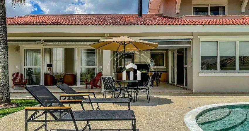 Casa com 5 dormitórios à venda, 460 m² por r$ 5.500.000,00 - condomínio plaza athénée - itu/sp