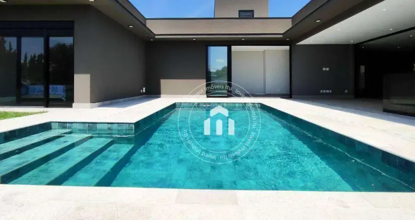 Casa com 3 dormitórios à venda, 322 m² por r$ 2.400.000,00 - condomínio santa mônica - itu/sp