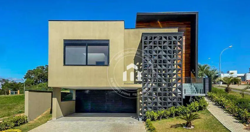 Casa com 3 dormitórios à venda, 251 m² por r$ 2.330.000,00 - condomínio alphaville castello - itu/sp