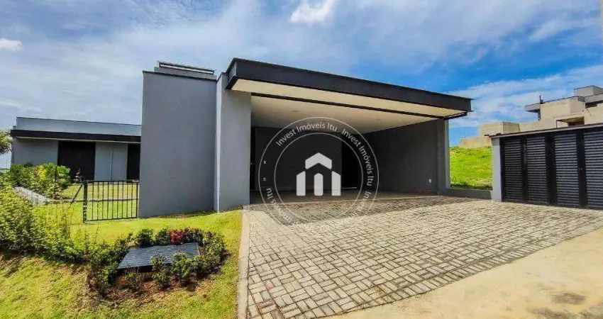 Casa com 3 dormitórios à venda, 267 m² por r$ 2.200.000,00 - condomínio reserva saint paul - itu/sp