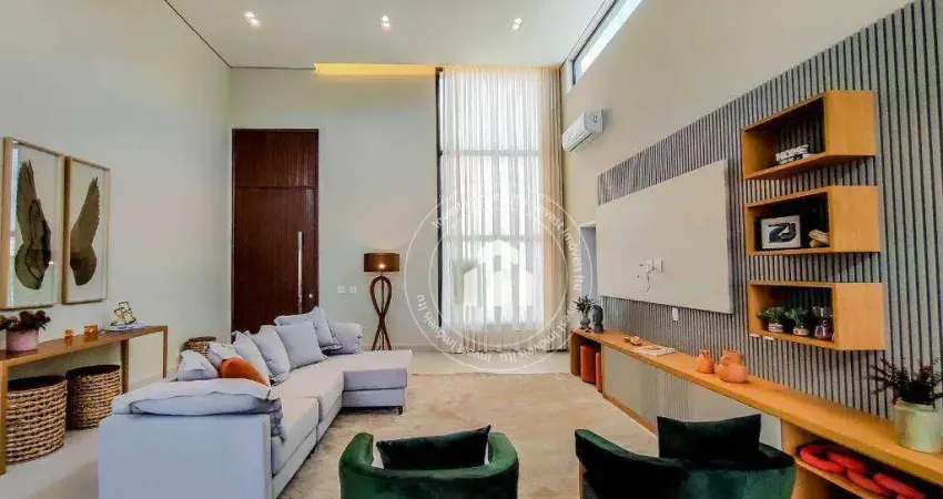 Casa com 4 dormitórios à venda, 415 m² por r$ 4.200.000,00 - condomínio xapada parque ytu - itu/sp