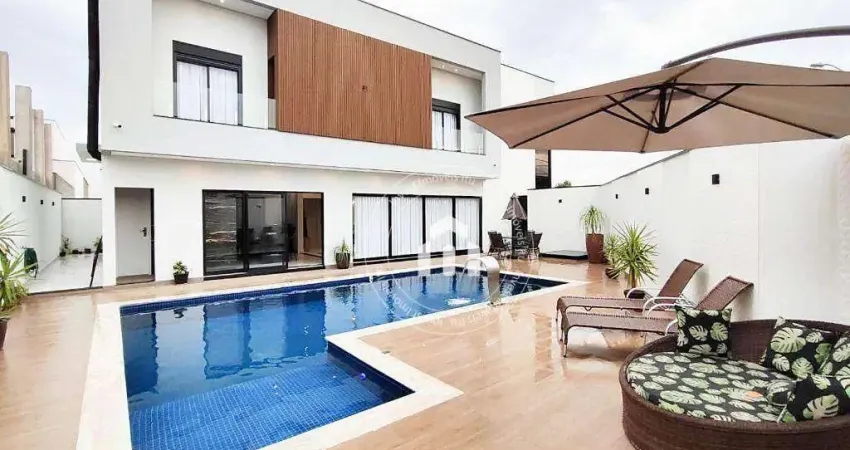 Casa com 5 dormitórios à venda, 345 m² por r$ 1.950.000,00 - condomínio lagos d'icaraí - salto/sp