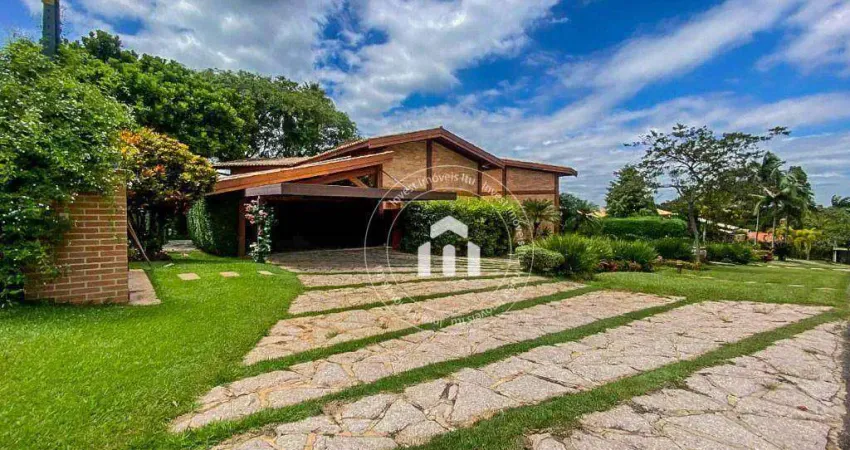 Casa com 3 dormitórios à venda, 515 m² por r$ 3.200.000,00 - condomínio monte belo - salto/sp