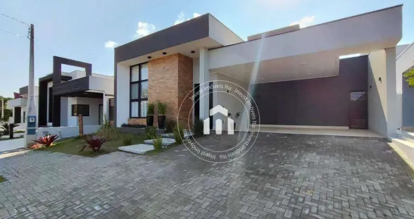 Casa com 3 dormitórios à venda, 198 m² por r$ 1.500.000,00 - condomínio lagos d'icaraí - salto/sp